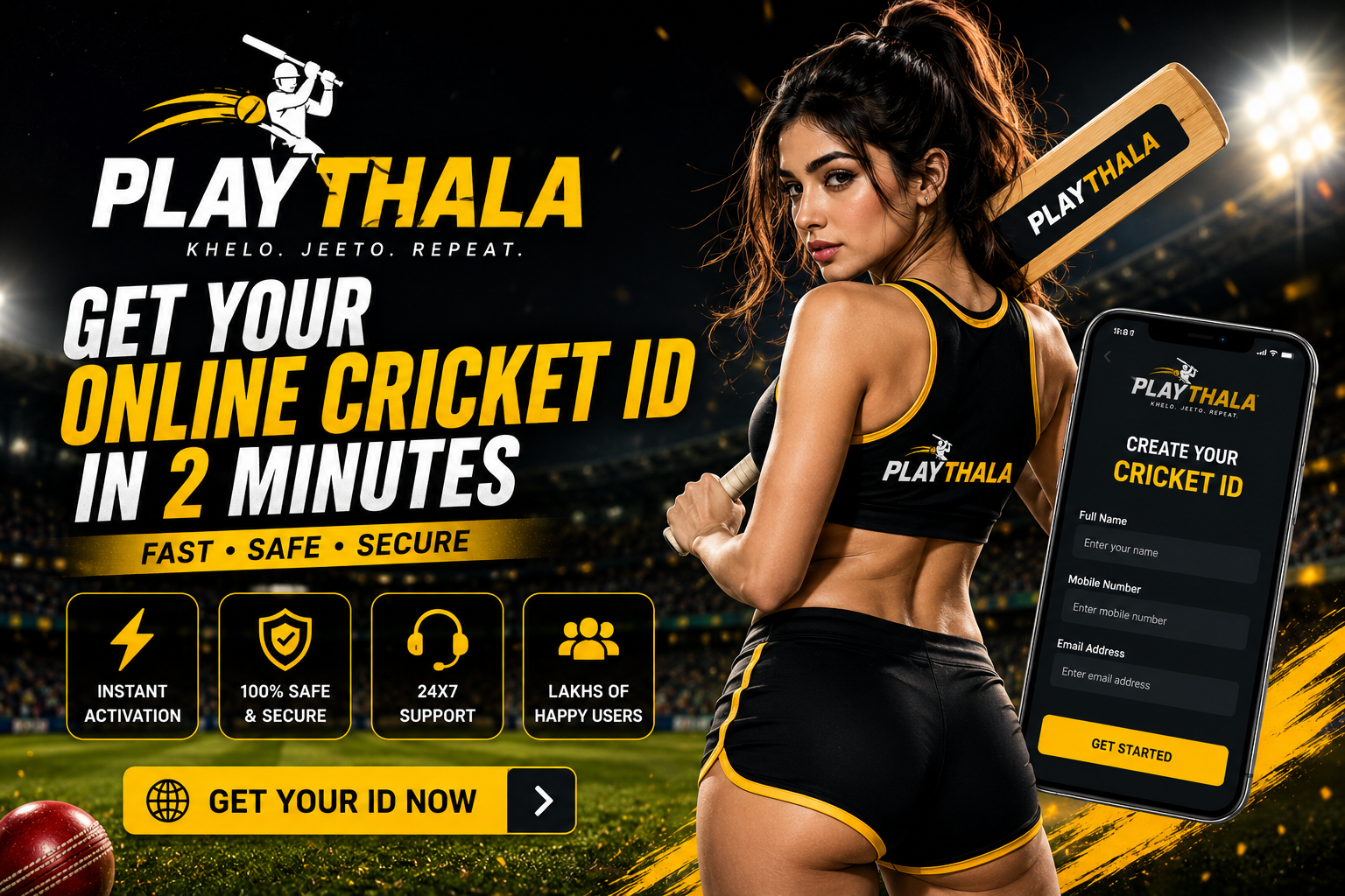 Premium Cricket ID Platform